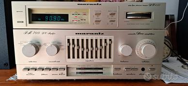 Amplificatore Marantz PM-700 dc e Sinto ST-450.