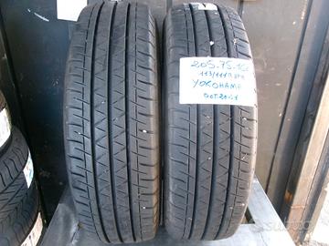 2 GOMME ESTIVE 205-75-16C 113/111R8PR YOKOHAMA DOT