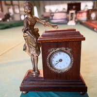 RARITA:OROLOGIOdaTAVOLOanticoFRANCESEc/FIGURAbronz