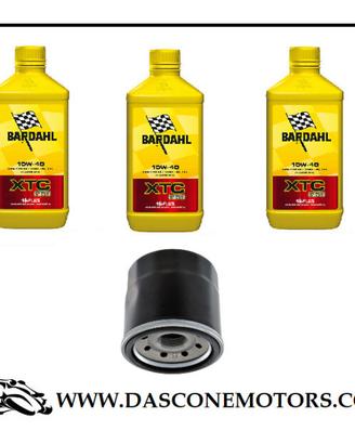 TAGLIANDO TMAX 530 2017 2018 BARDAHL 10W40 OLIO FI