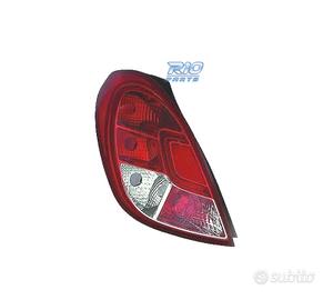 FANALE SINISTRO HYUNDAI I20 13-15 BIANCO ROSSO