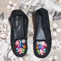 scarpe 38 suola in vero cuoio