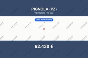 Immobile in asta di 268 m² con box auto a Pignola