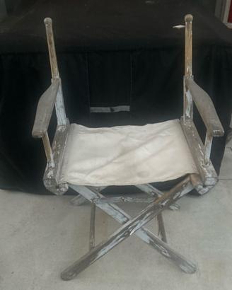 Sedia regista vintage