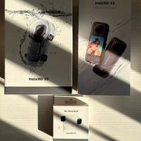 Insta360 X3 + Invisible Dive Case + SD 128GB