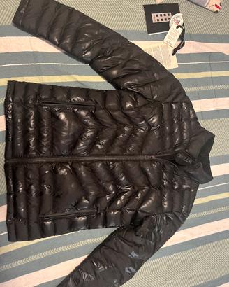 Piumino Moncler grenoble nero lucido-taglia[M]