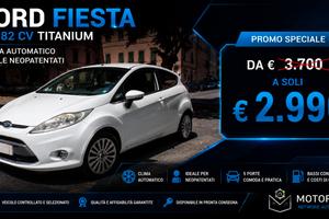 FORD FIESTA 1.2 TITANIUM 82 CV | CLIMA AUTOMATICO 