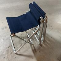 Sgabelli in alluminio