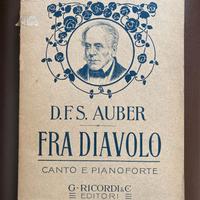 D.F.S. Auber - Fra Diavolo - Spartito