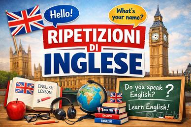 Lezioni/ripetizioni di Inglese online