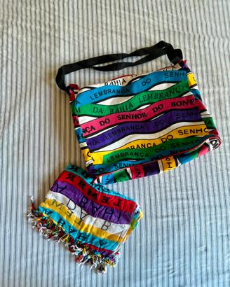 Borsa spiaggia e pareo brasiliani