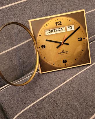 Orologio da parete vintage Lorenz