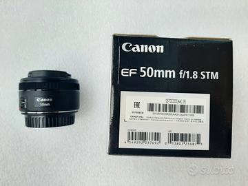 OBIETTIVO CANON 50 F/1,8 STM