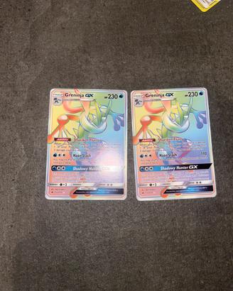 Greninja GX (Secret) - Carte Pokémon