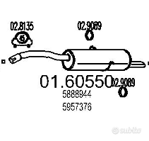 Terminale/Marmitta Fiat Ritmo 60 70 S