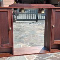 Mobile bagno con specchio e luci integrate 