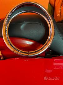 Harley Davidson contorno faro anteriore cromato