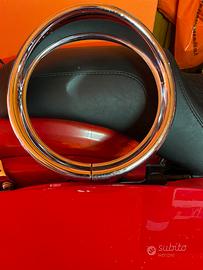 Harley Davidson contorno faro anteriore cromato