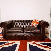 divano letto Chester Chesterfield plum england 