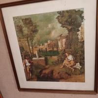 Quadro stampa medievale