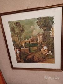 Quadro stampa medievale