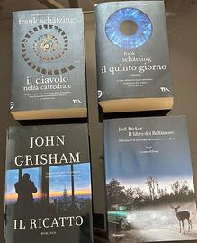 Libri 4 - romanzi autori diversi
