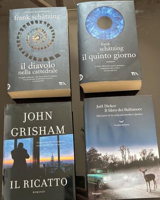 Libri 4 - romanzi autori diversi