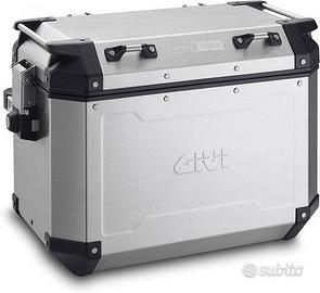 GIVI valigia Trekker Outback OBKN48AL in Alluminio