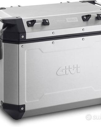 GIVI valigia Trekker Outback OBKN48AL in Alluminio