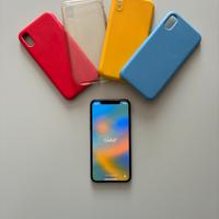 iPhone X 64GB - Batt 100% - FaceID OK + Cover