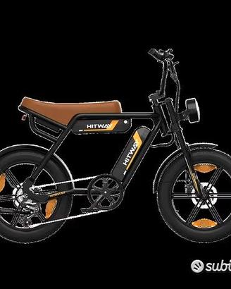 FAT BIKE HITWAY BK29S DOPPIA BATTERIA NUOVO
