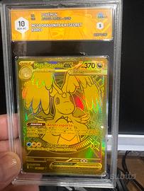 Pokemon mega Dragonite EX 295/217 graad 10