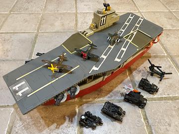Micro Machine Portaerei + Mezzi militari