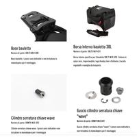 Bauletto originale Honda NX500