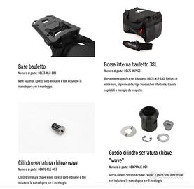 Bauletto originale Honda NX500