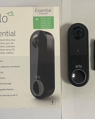 Arlo Videocitofono Essential Video Doorbell