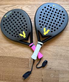 Padel set 2 racchette e zaino