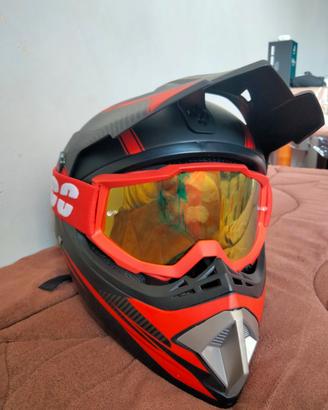 Casco da cross 