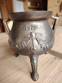 Tripode, Incensiere, Paiolo in bronzo 