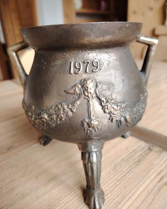 Tripode, Incensiere, Paiolo in bronzo 