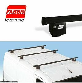 Portapacchi per Fiat Ducato 3 barre FABBRI