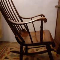 dondolo.in.legno.inizio.anni.'60