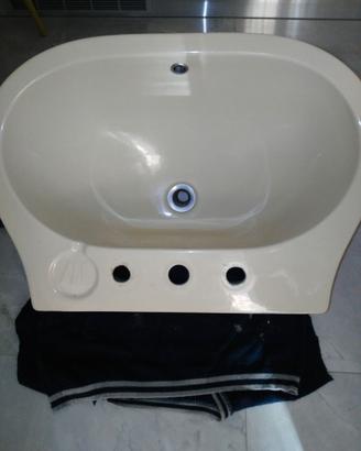 Lavabo incasso color champagne