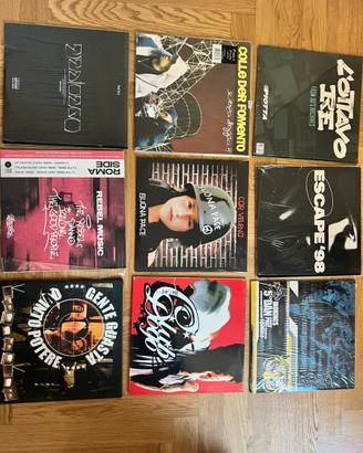 Vinili rap hip hop, italiano e americano