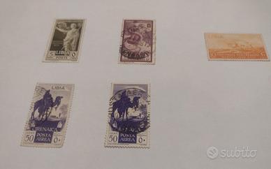 francobolli colonie italiane Tripolitania - Libia
