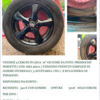 Cerchi OZ 16”