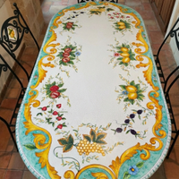 TAVOLO IN PIETRA LAVICA MIS. 200X100 CM. IN ITALIA