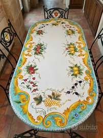 TAVOLO IN PIETRA LAVICA MIS. 200X100 CM. IN ITALIA