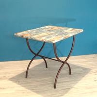 Tavolino pieghevole stile industrial