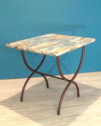 Tavolino pieghevole stile industrial